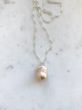 Champagne Baroque Pearl Necklace