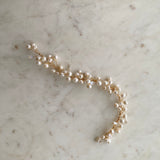 Pearl & Gold Hair vine