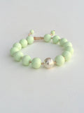 Lemon Chrysoprase Yoga Bracelet