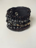 Erica Bracelet in Black Gemstones