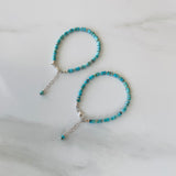 Turquoise Heishi Beaded Bracele