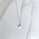 Moonstone Pendant & Chain Necklace