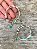 Sand & Turquoise Bracelet