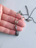 Peruvian Opal & Pavé Diamond Necklace