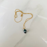 Tahitian Pearl and Gold Necklace