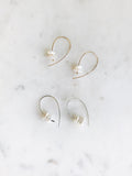 Pearl Shepard Hook Earrings