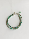Emerald & Turquoise Bracelet