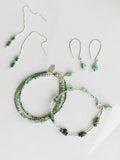 Emerald & Turquoise Bracelet